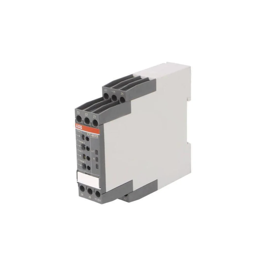 Przekaźnik czasowy 0,05s÷300h DPDT 24÷240VAC 24÷48VDC IP20 1SVR730030R3300
