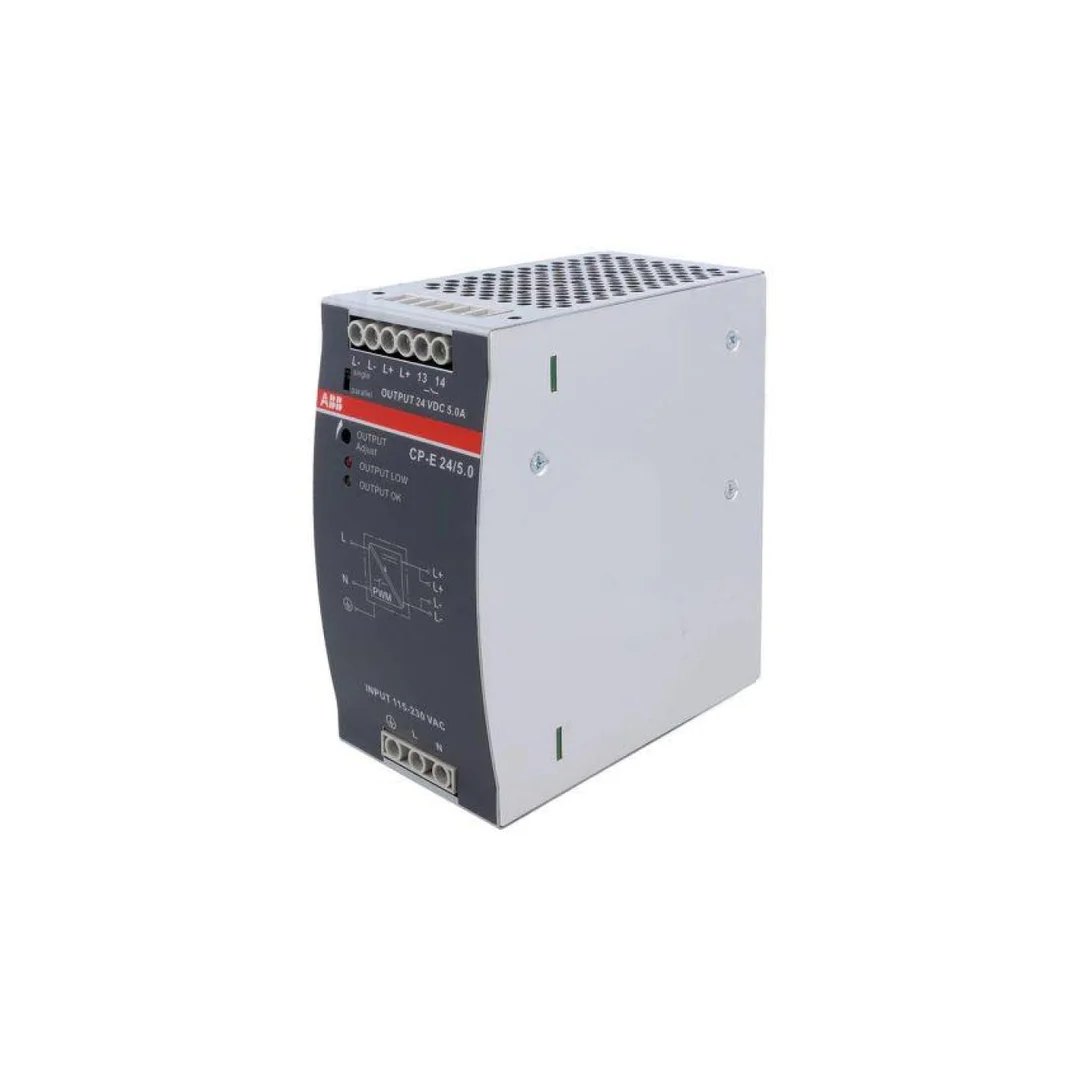 Zasilacz: impulsowy na szynę DIN 120W 24VDC 22,5÷28,5V 5A 1SVR427034R0000