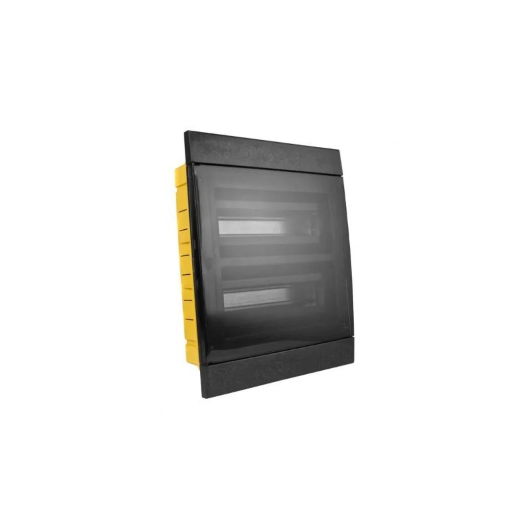 Rozdzielnica podtynkowa 24 modułowa IP40 czarna 970.24.N M-L 1107