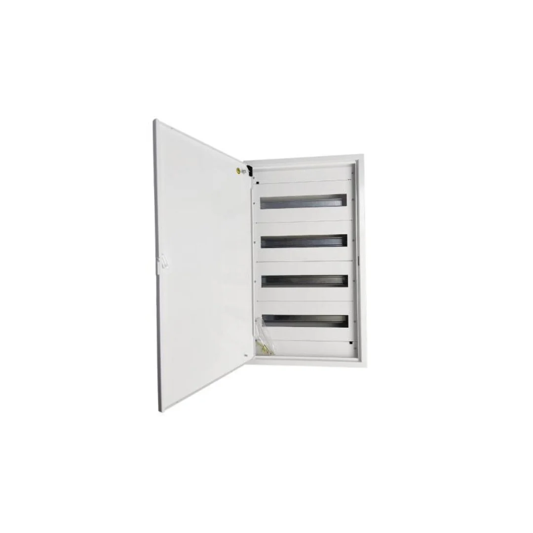 Rozdzielnica natynkowa metalowa 72 modułowa 4x18 436x755x130 RAL9003 IP30 MN72/4/18
