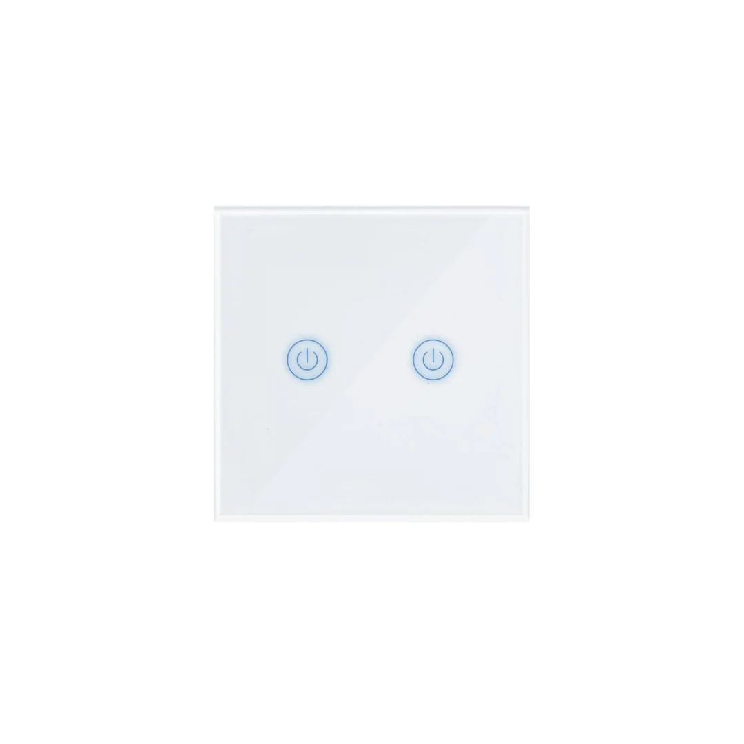 SMART WYŁĄCZNIK ŚWIATŁA WIFI podwójny biały ART oem