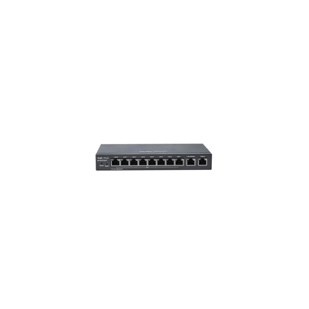 Router Reyee 10 portów 1Gbit 8 portów PoE/PoE+ (70W max)