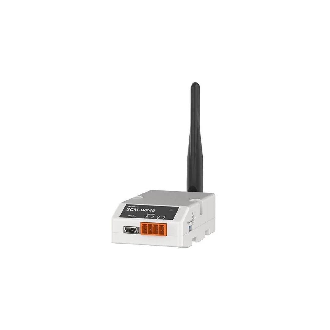 Konwerter RS485/USB Ilość portów: 2 24VDC RS485,USB 2.0,WiFi SCM-WF48