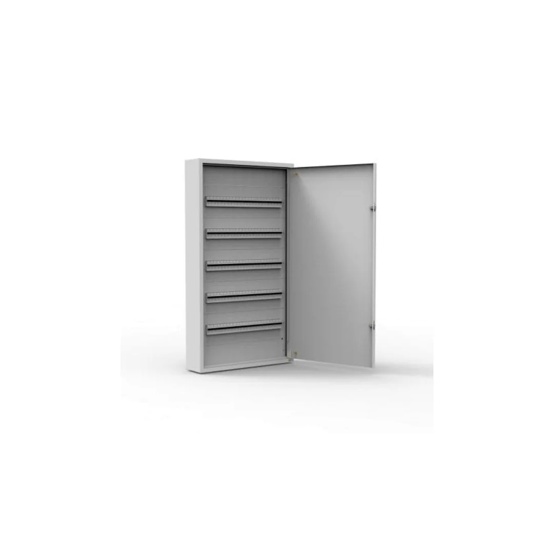 Rozdzielnica natynkowa metalowa 120 modułowa 5x24 544x986x130 RAL9003 IP30 MN120/5/24