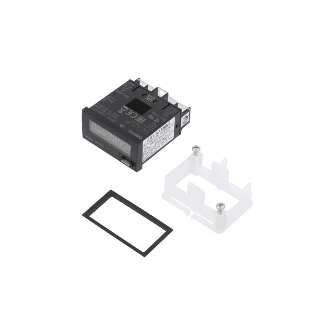 Licznik elektroniczny z wyświetlaczem LCD, wejściem stykowym, montowanty na panel H7EC-N-B