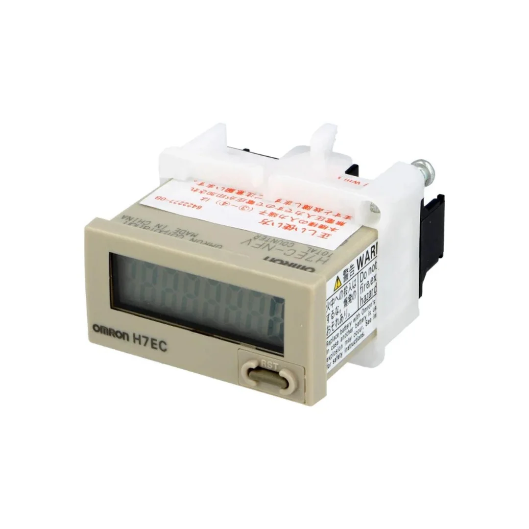 Licznik elektroniczny z wyświetlaczem LCD, wejściem napięciowym, montowany na panel H7EC-NFV