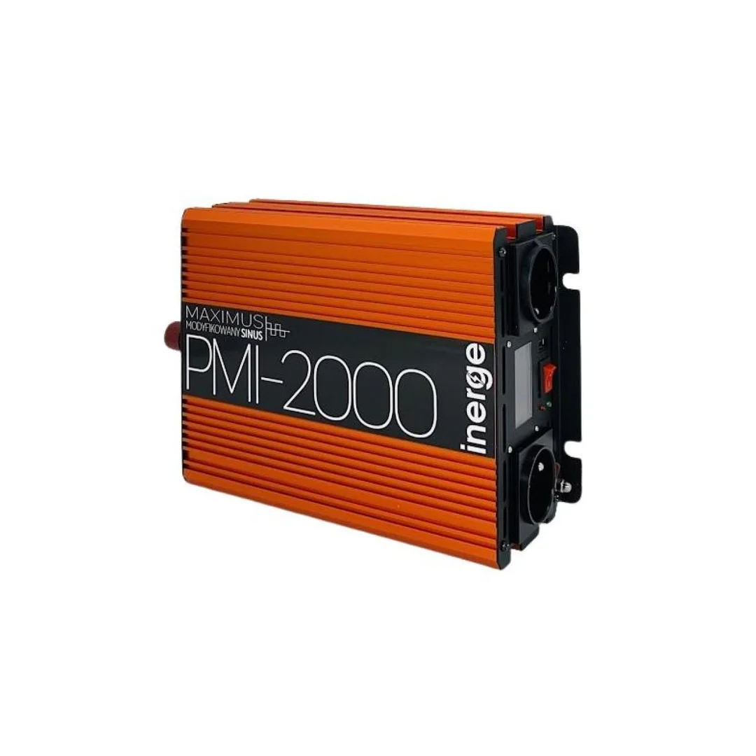 Przetwornica napięcia Maximus PMI-2000 12VDC/230VAC 2000VA/1000W Inerge