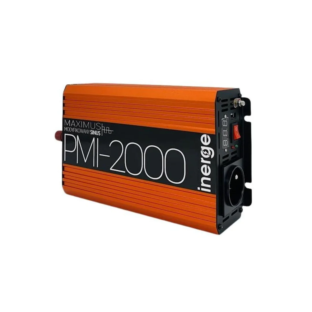 Przetwornica napięcia Maximus PMI-2000 COMPACT 12VDC/230VAC 2000VA/1000W Inerge