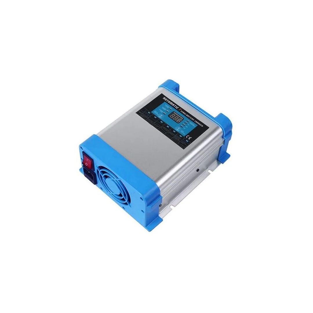 Ładowarka sieciowa 24 V do akumulatorów BC-40 PRO LFP 20A (230V/24V) LCD 7 stopni ładowania