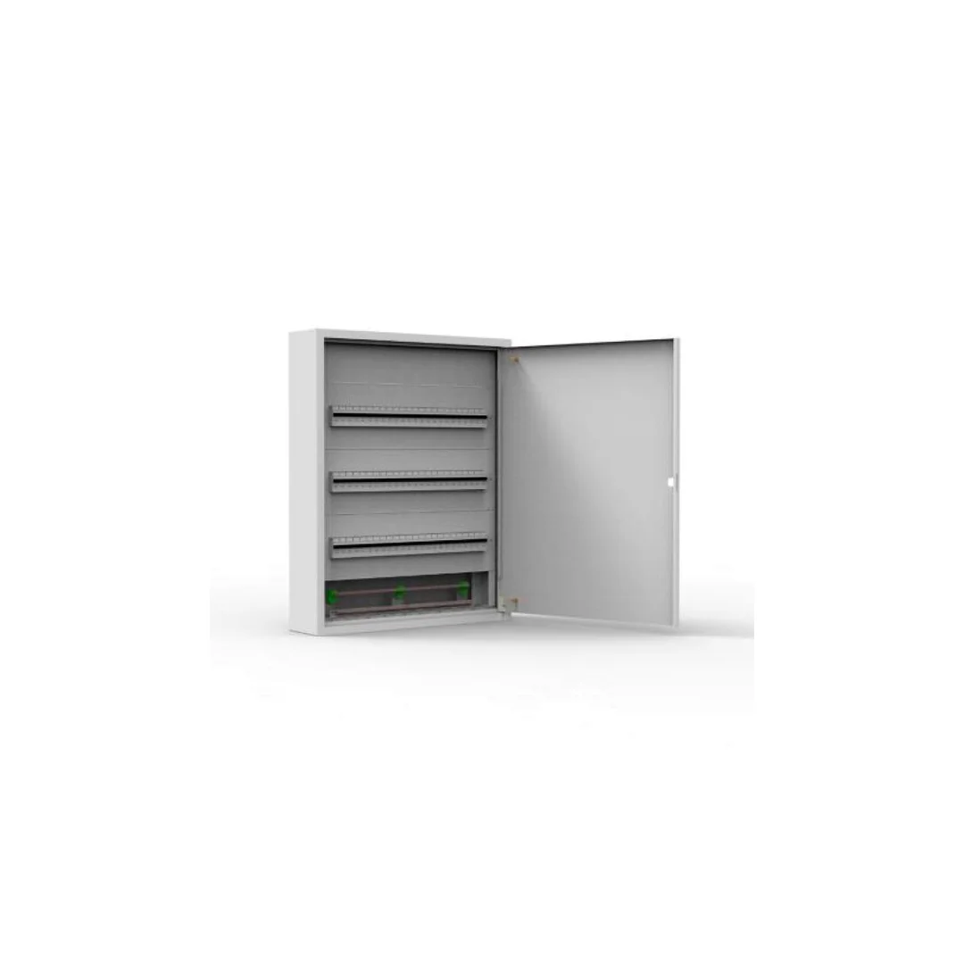 Rozdzielnica natynkowa metalowa 72 modułowa 3x24 544x686x130 RAL9003 IP30 MN72/3/24
