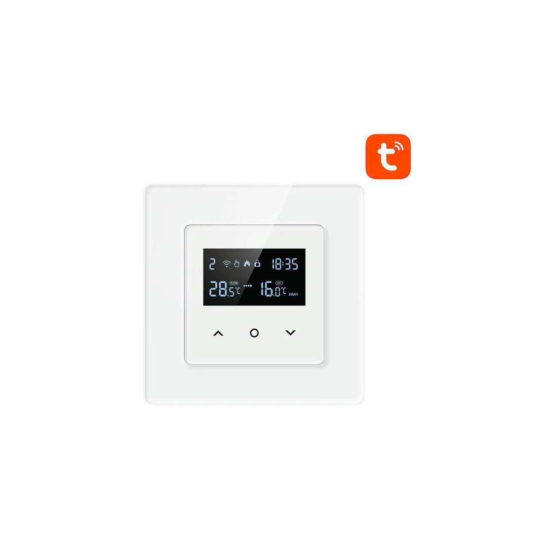 Inteligentny termostat Avatto WT200-16A-W ogrzewanie elektryczne 16A WiFi TUYA