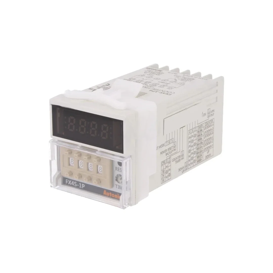 Licznik elektroniczny z wyświetlaczem LED, 9999, OUT:SPDT, IN:NPN,PNP FX4S-1P4