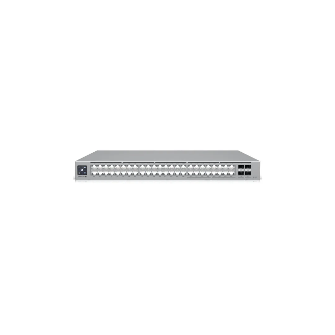 Switch Etherlighting, 16x RJ45 2.5Gbps, 32x RJ45 1000Mbps, 4x SFP+, L3, 720W PoE Ubiquiti USW-Pro-Max-48-PoE