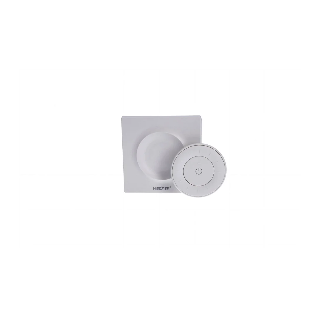 Panel MiLight 1strefa MONO+CCT biały bat ściemniacz okrągły naścienny K3