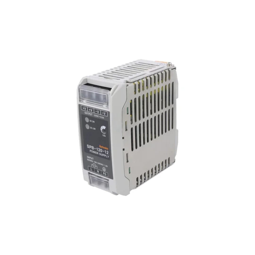 Zasilacz impulsowy, na szynę DIN, 96W, 12VDC, 8A, 85...264VAC, IP20 SPB-120-12