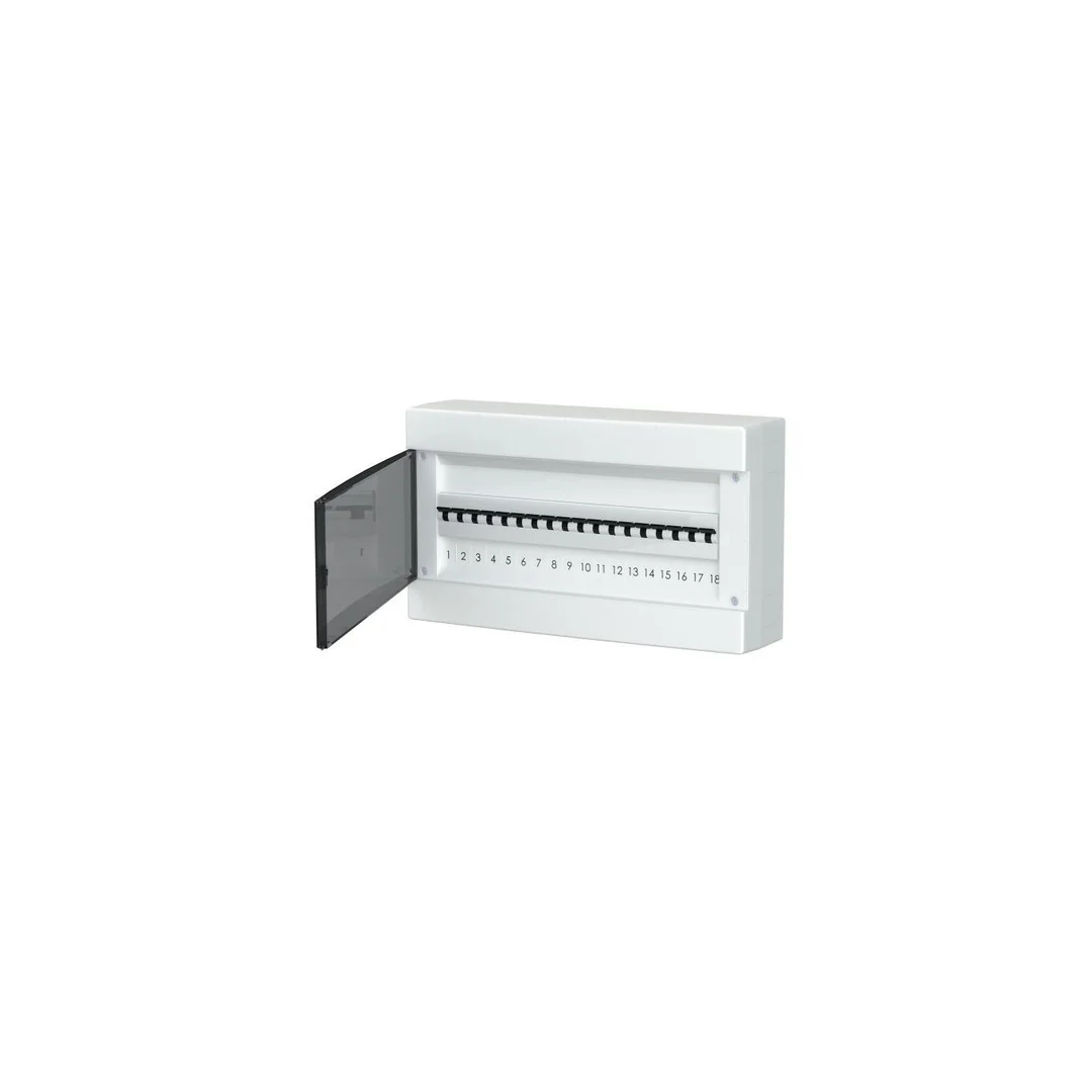 Rozdzielnica modułowa natynkowa plastikowa 1x18 IP40 C.1318-P