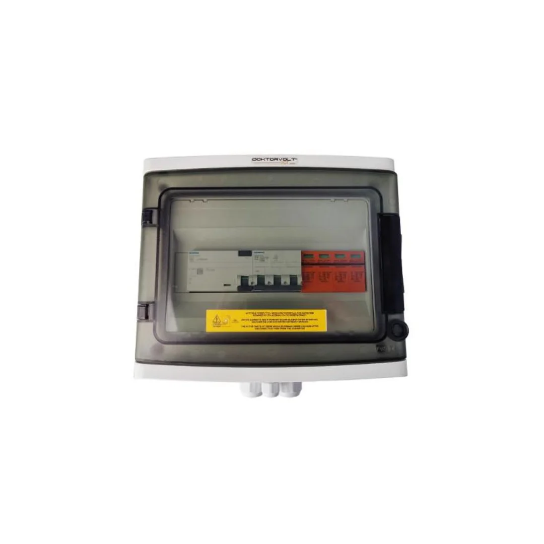 Doktorvolt Rozdzielnica PV Fotowoltaiczna Solarna AC SIEMENS 3F B16A 25A 300mA T2 0744 DV-0744-FOT