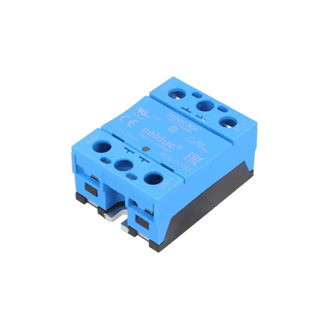 Przekaźnik półprzewodnikowy Uster: 3...32VDC 60A 12...280VAC IP20 SO945460