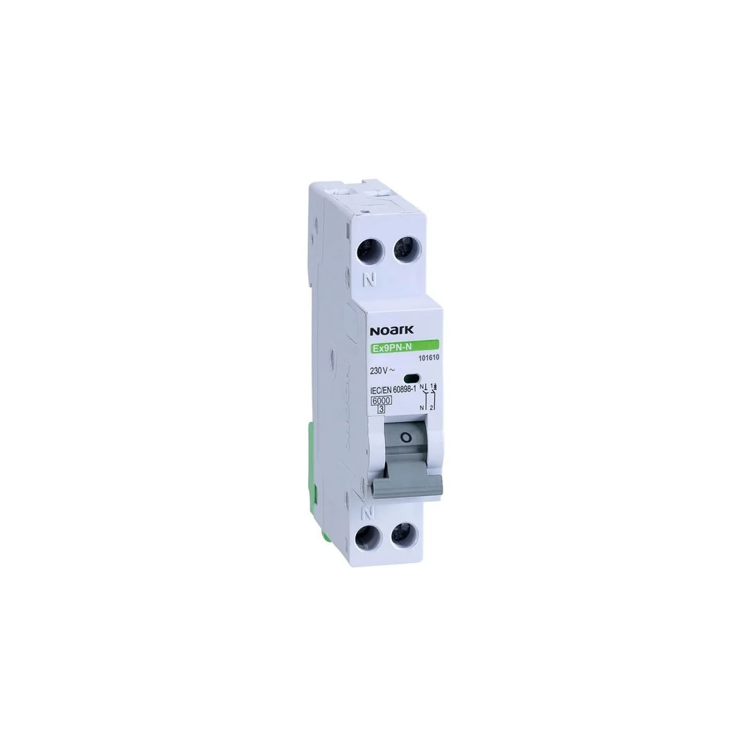Wyłącznik nadprądowy 1P+N B 16A 6kA Ex9PN-N
