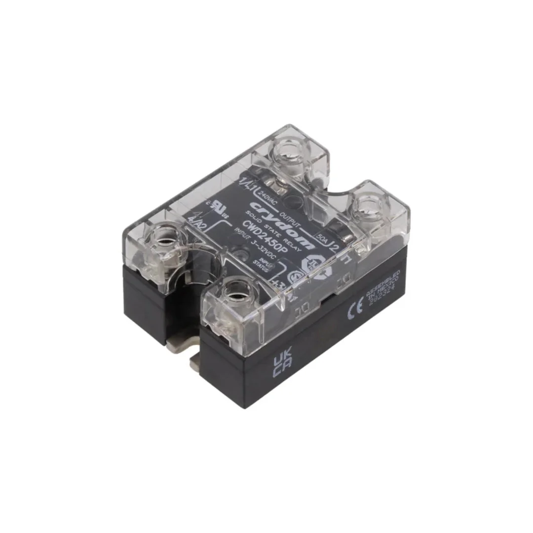 Przekaźnik półprzewodnikowy Uster: 3...32VDC 50A 24...280VAC IP20 CWD2450P