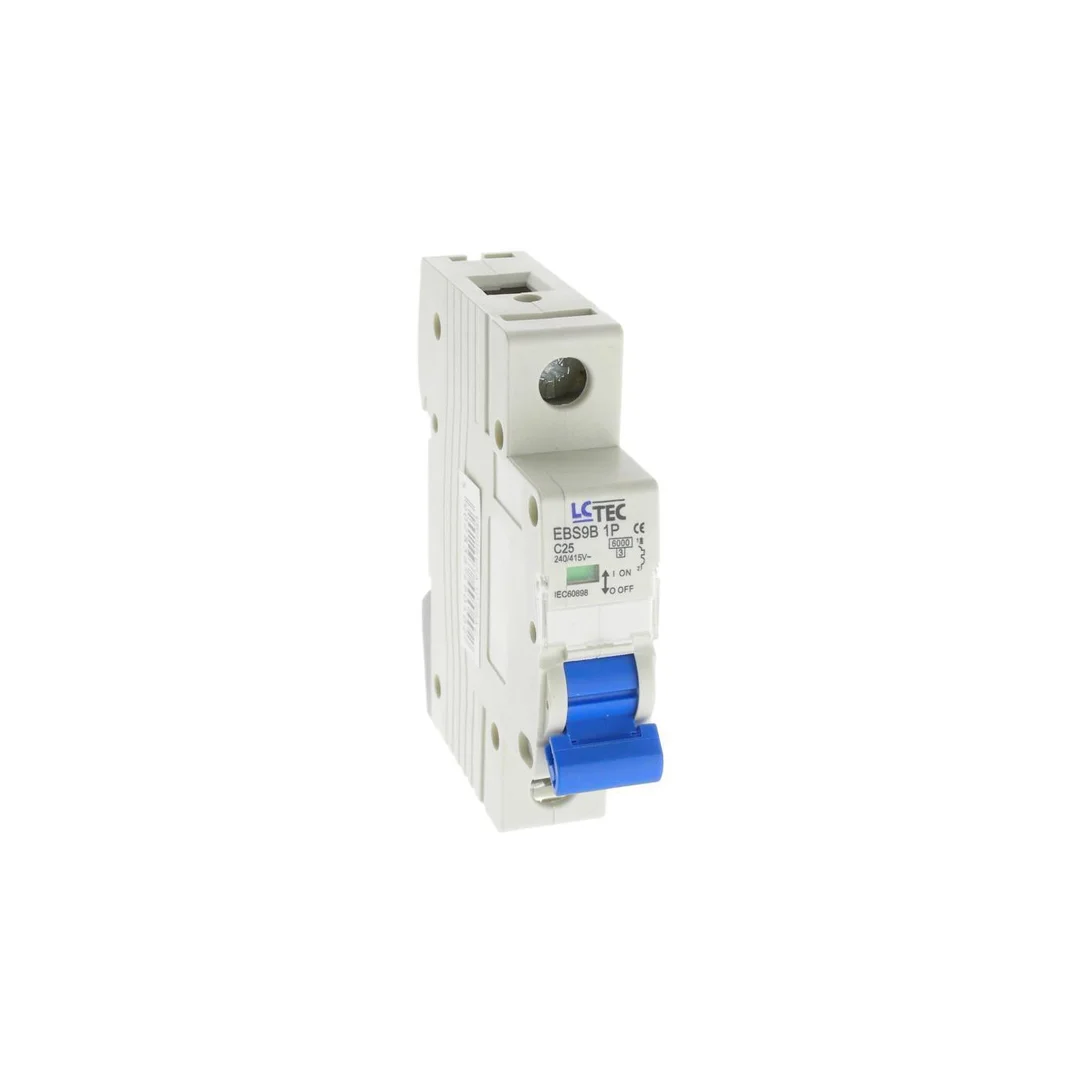Wyłącznik instalacyjny nadprądowy nadmiarowoprądowy 1P 1M C 25A 6kA 490402 EBS9B