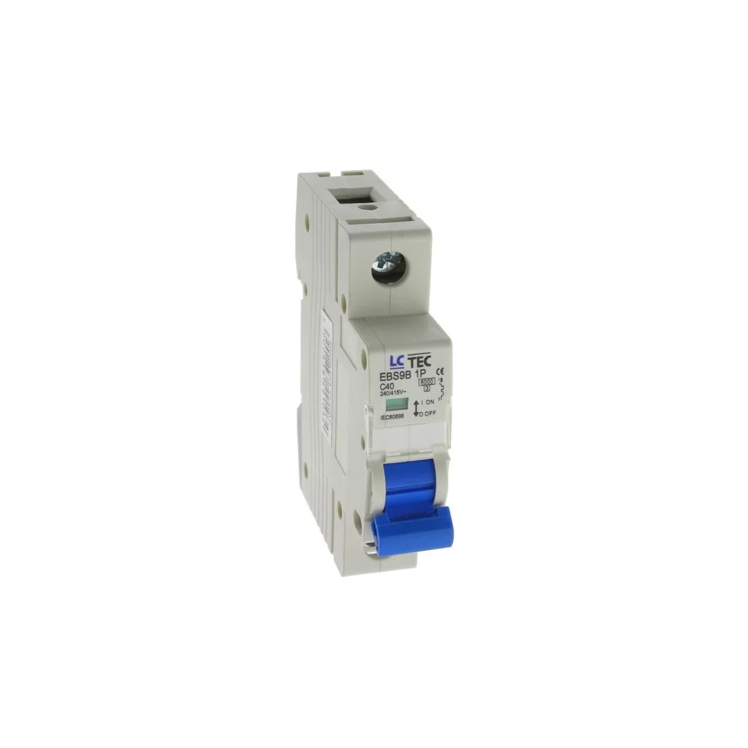 Wyłącznik instalacyjny nadprądowy nadmiarowoprądowy 1P 1M C 40A 6kA 491034 EBS9B