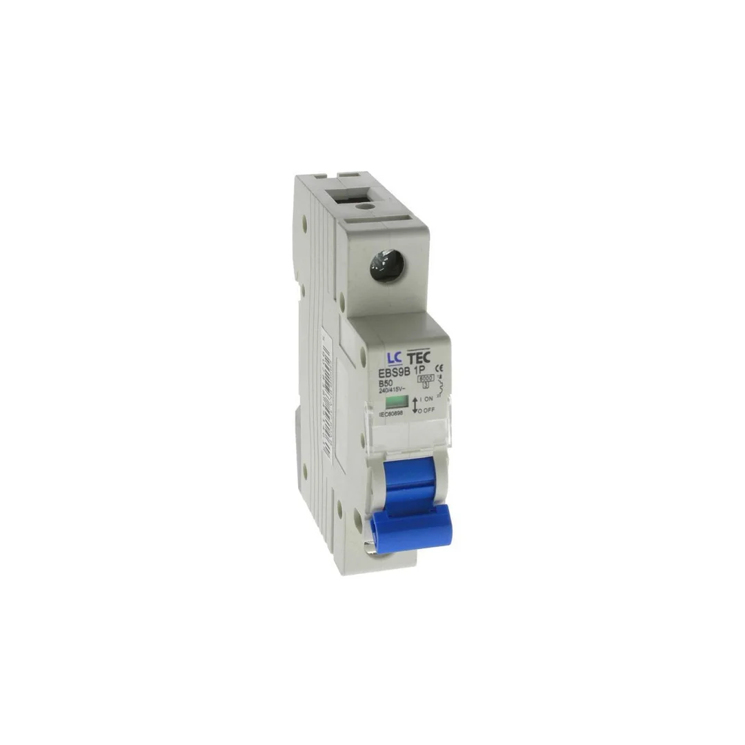 Wyłącznik instalacyjny nadprądowy nadmiarowoprądowy 1P 1M B 50A 6kA 491461 EBS9B