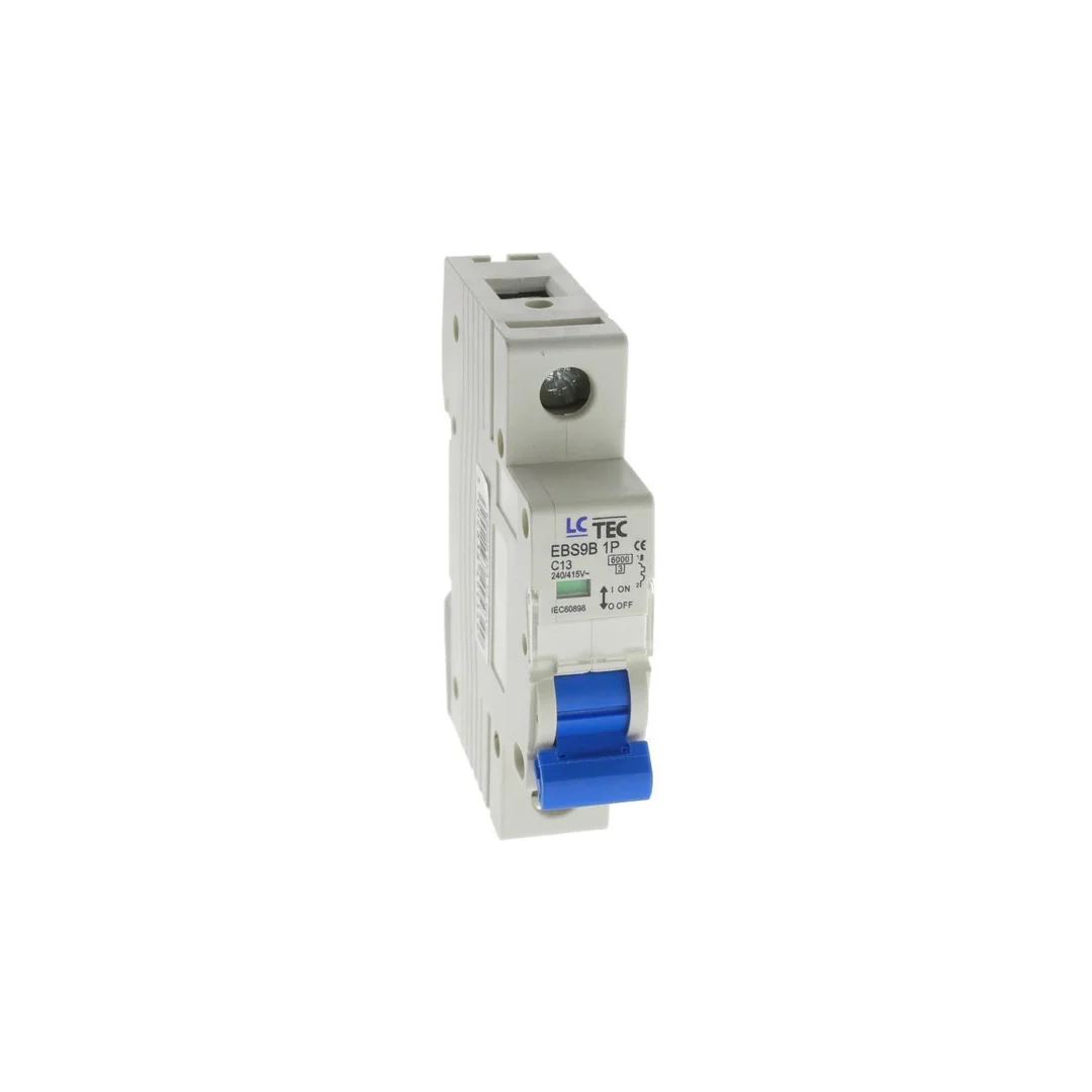 Wyłącznik instalacyjny nadprądowy nadmiarowoprądowy 1P 1M C 13A 6kA 494349 EBS9B