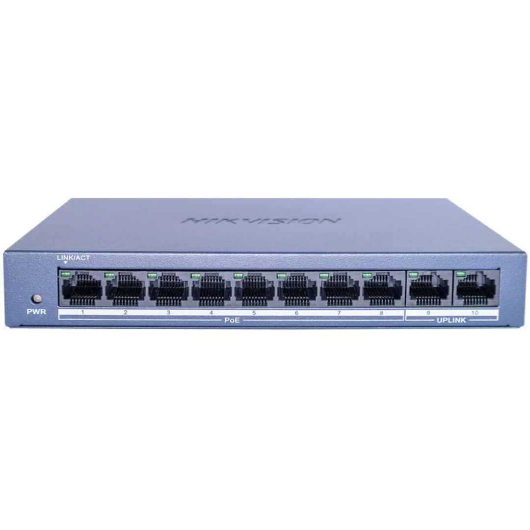 Switch PoE 8-portowy 100Mbps (niezarządzalny) DS-XS0110-P/Polish PL