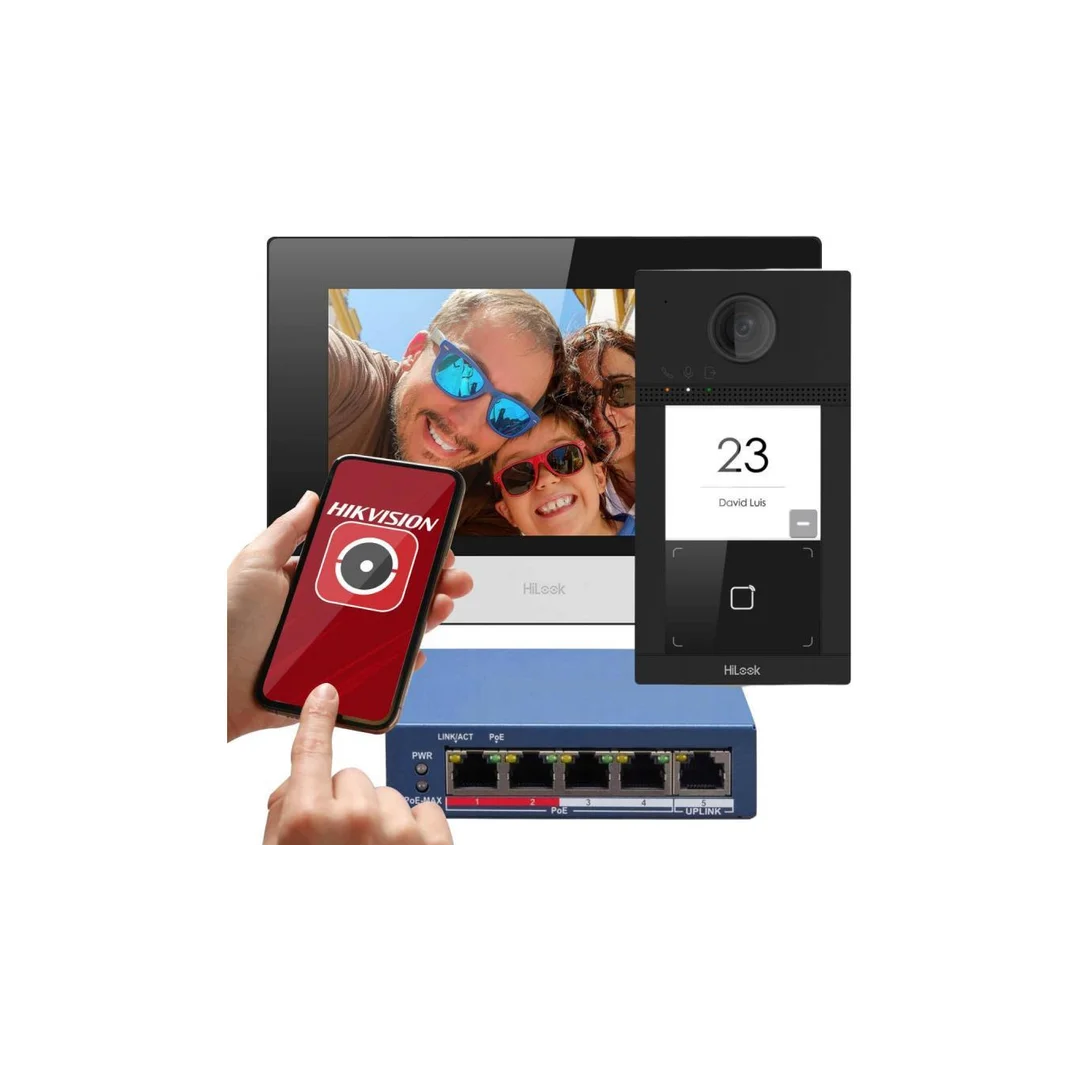 Zestaw wideodomofonowy IP Hilook by Hikvision IP-VIS-Pro
