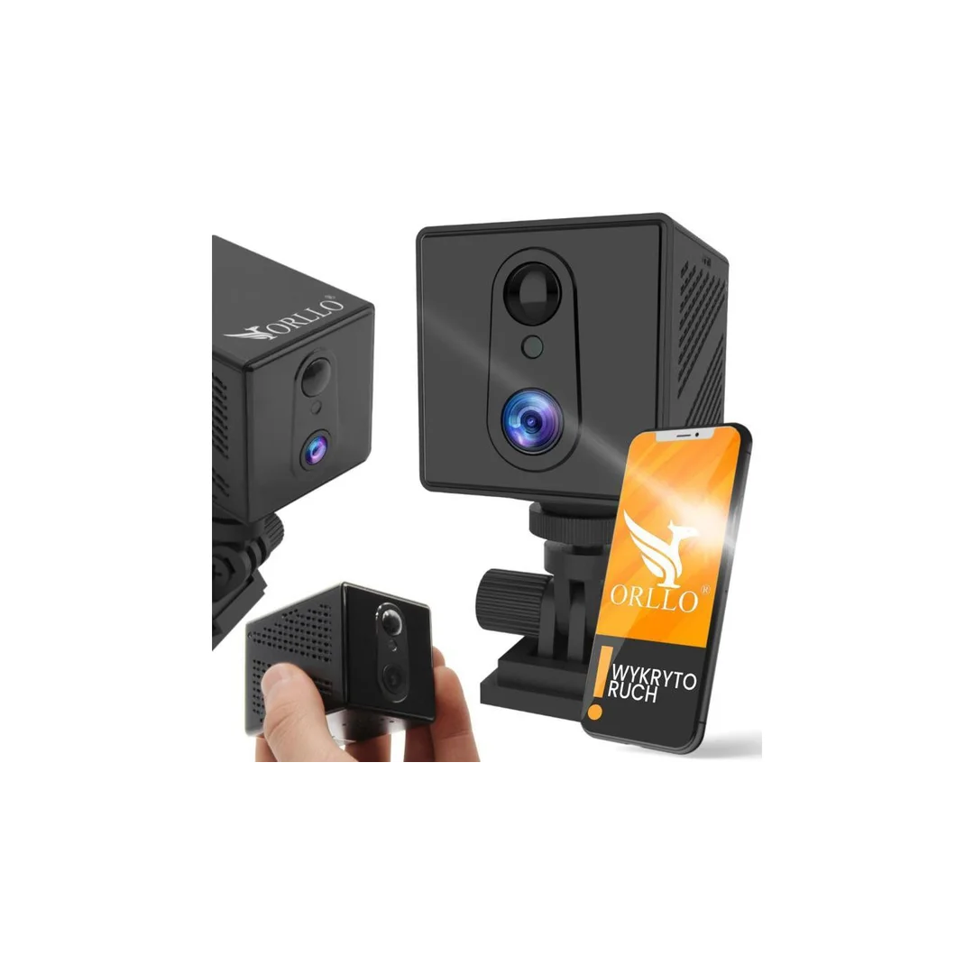 Kamera IP Orllo Mini Kamera Bezprzewodowa GSM 4G LTE ORLLO W8 PRO SIM