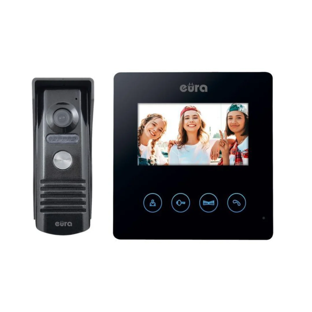 Wideodomofon EURA VDP-52A3 ATIRA czarny