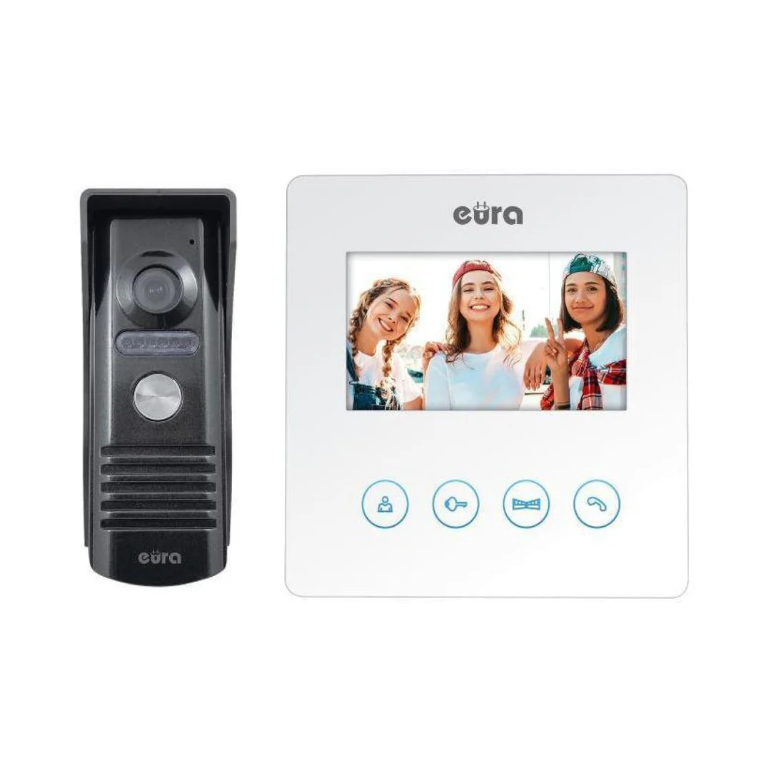Wideodomofon EURA VDP-52A3 ATIRA biały