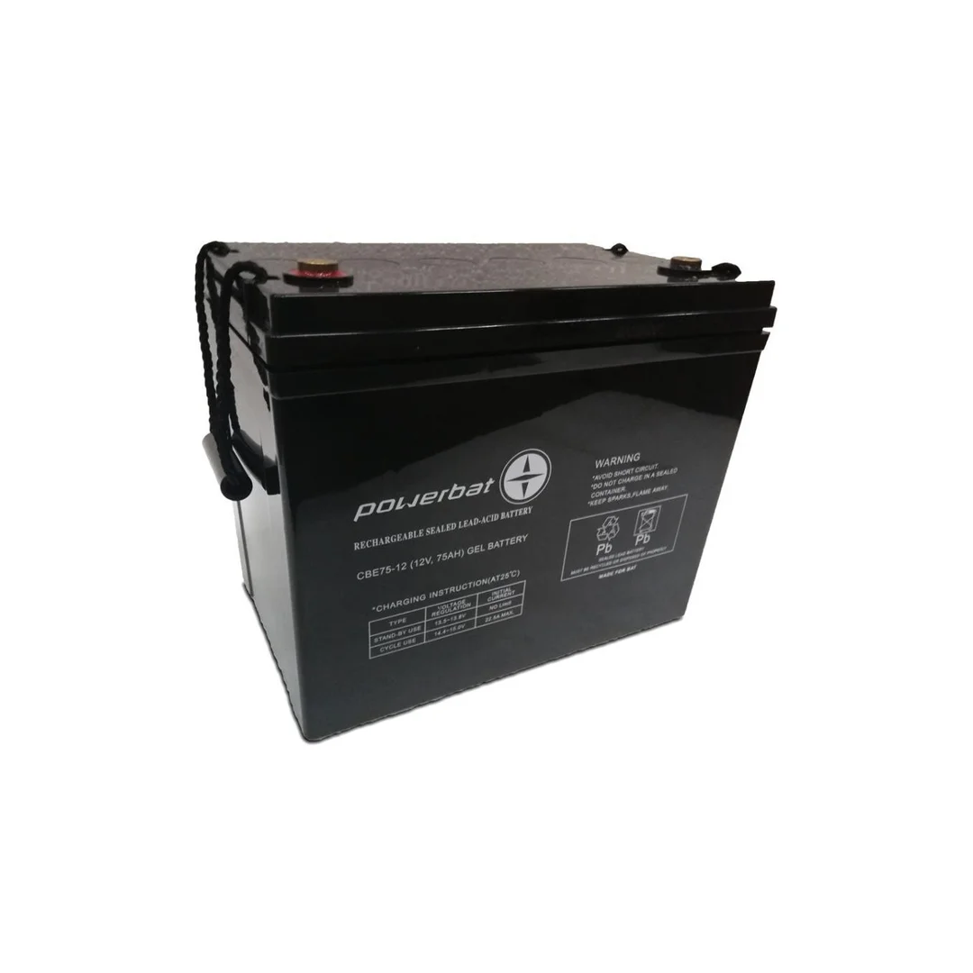 Akumulator VRLA żelowy 12V 75Ah Deep Cycle CBE75-12
