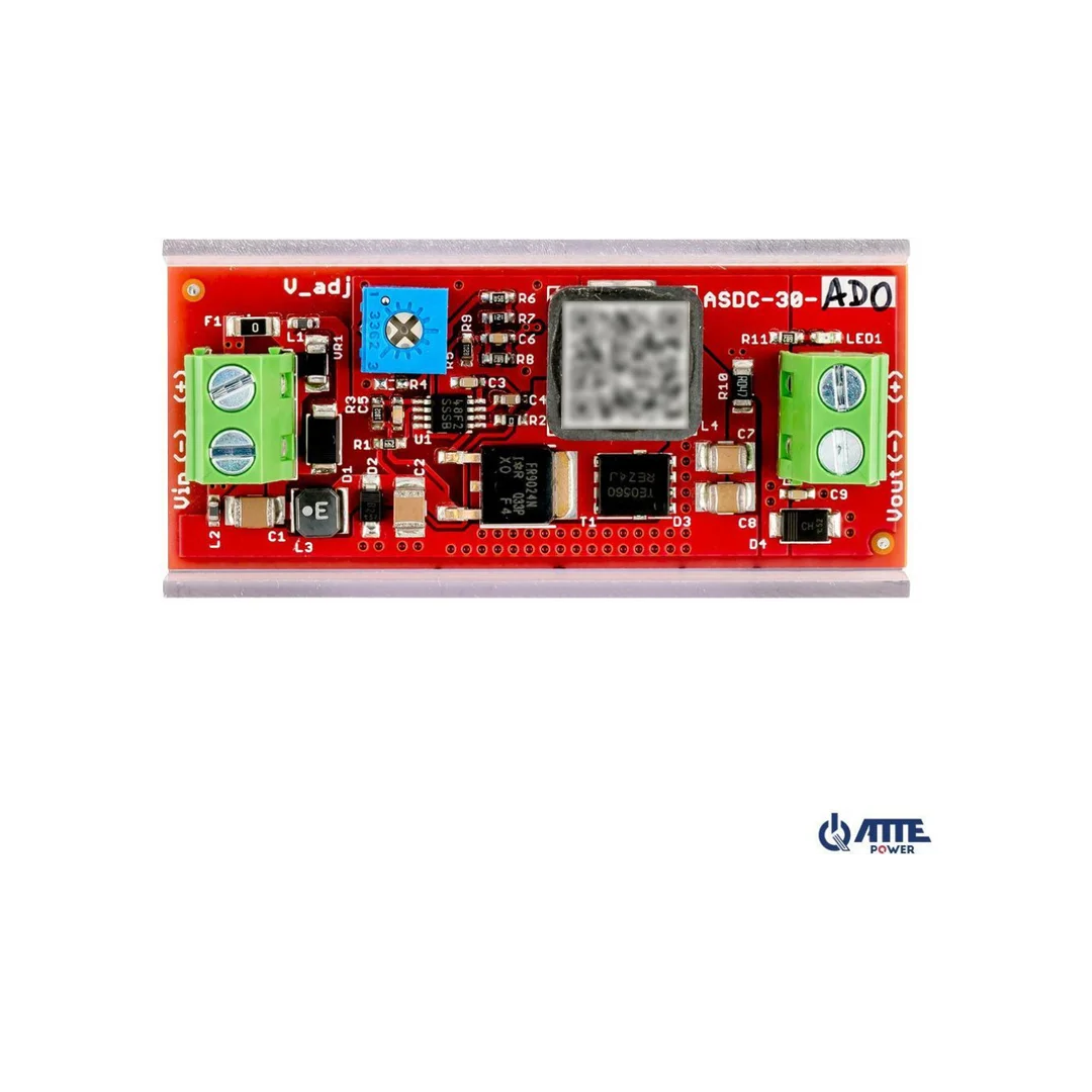 Przetwornica obniżająca napięcie z regulacją 3...12V ATTE ASDC-30-AD0-OF