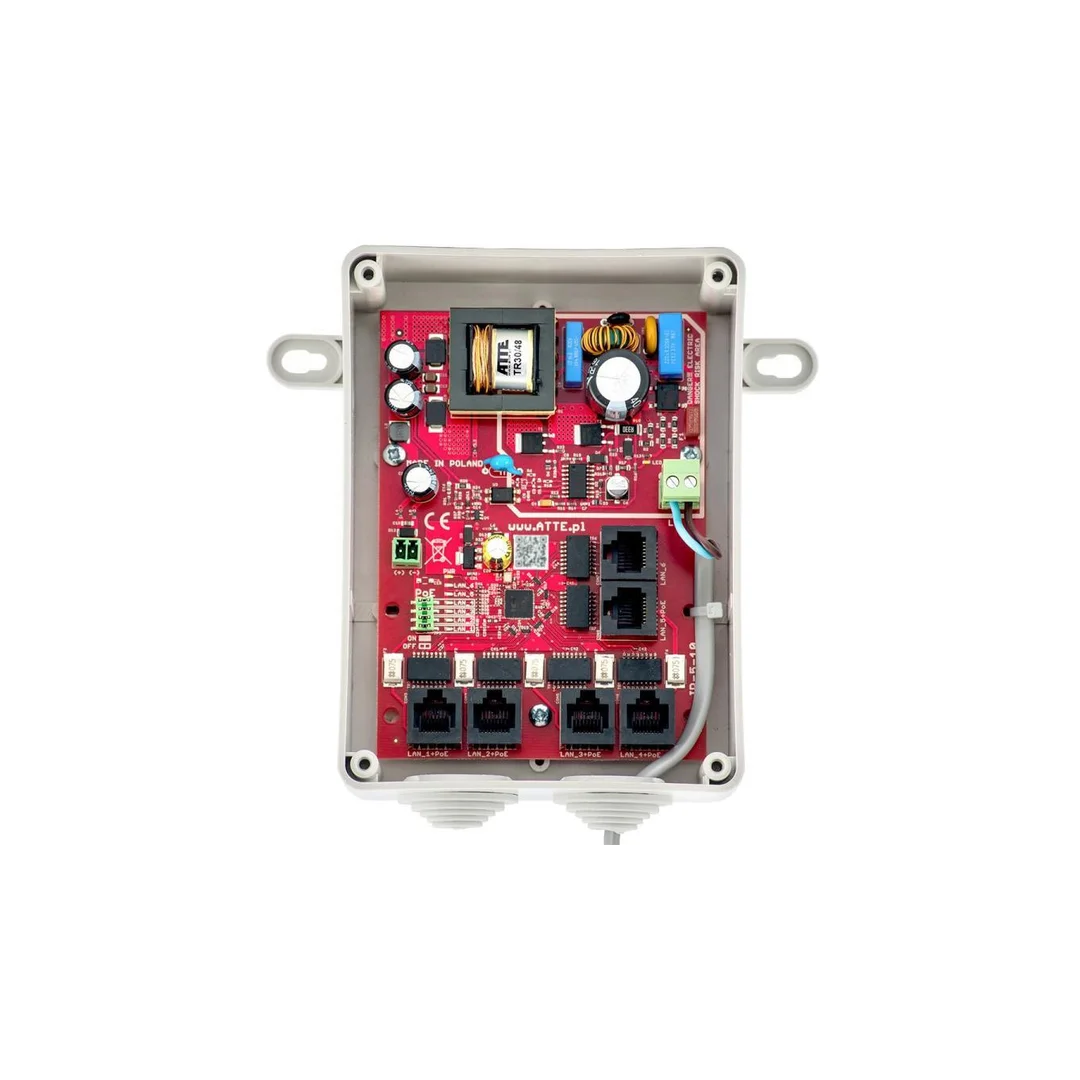 Switch 5-PORTOWY POE ATTE IPB-5-10A-S4