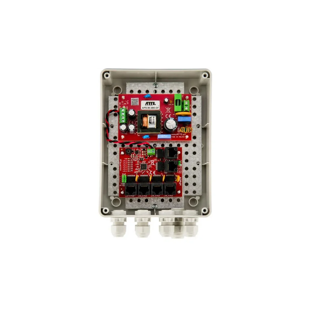 Switch 5-PORTOWY POE ATTE IP-5-11-M2