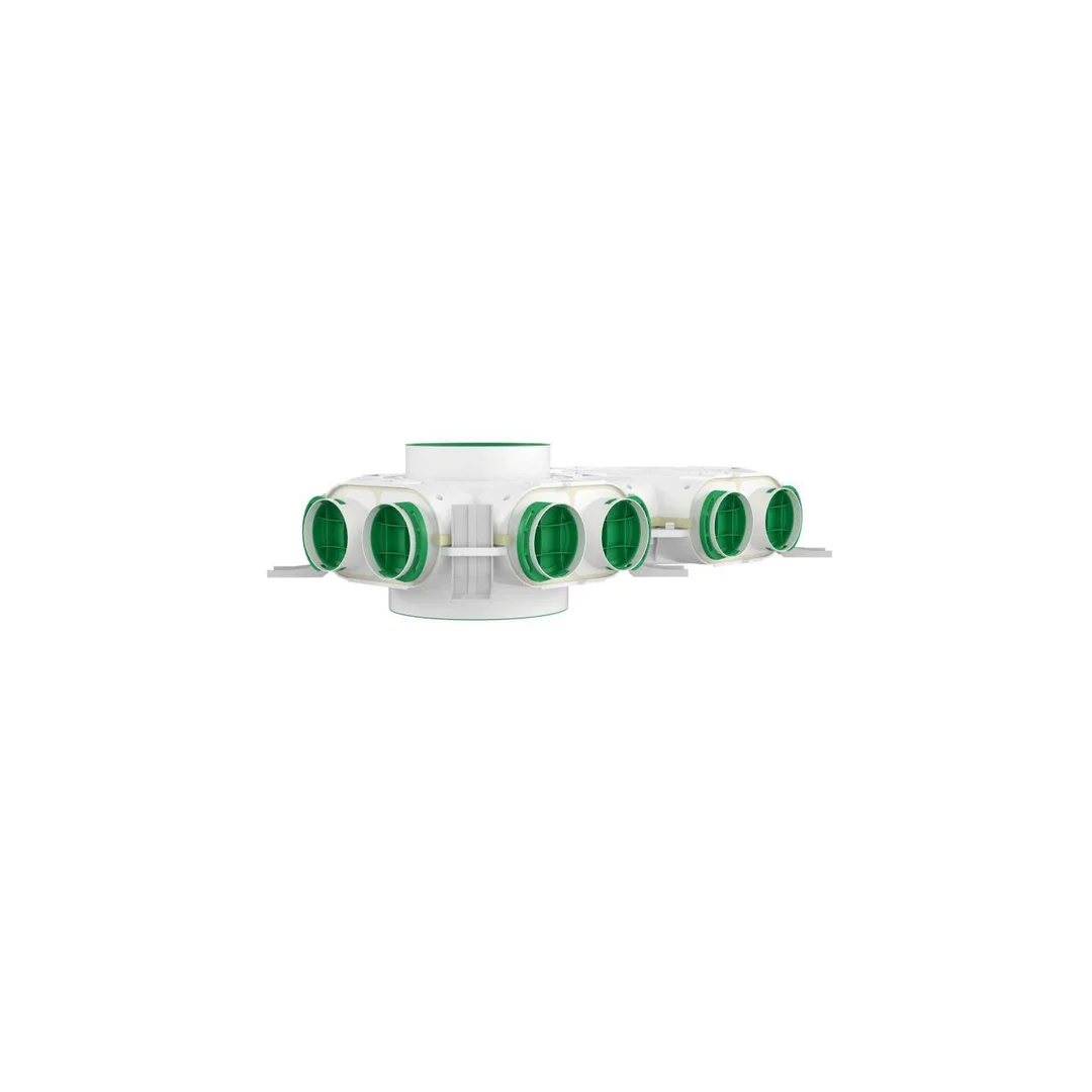 Skrzynka rozdzielcza przelotowa fi 160 12x75 mm VCB160/200-12 Awenta