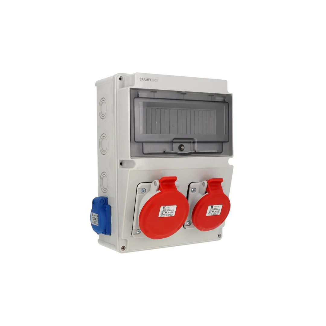 Rozdzielnica 5x32A 5x16A 2x3x16A INA=32A IP54 SB-103505-S0060-54