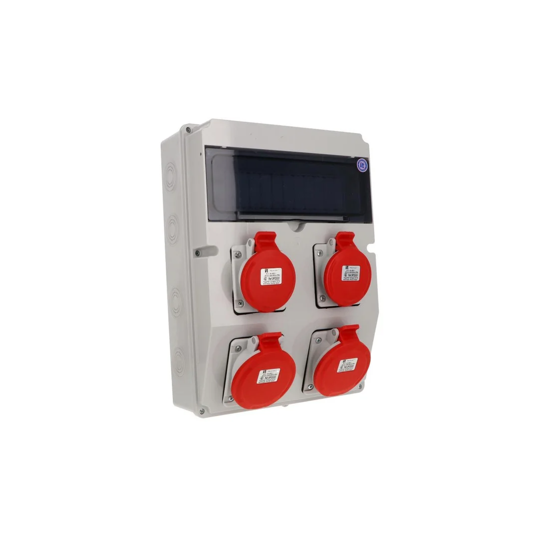 Rozdzielnica 2x5x32A 2x5x16A INA=32A IP54 SB-129206-S0030-54