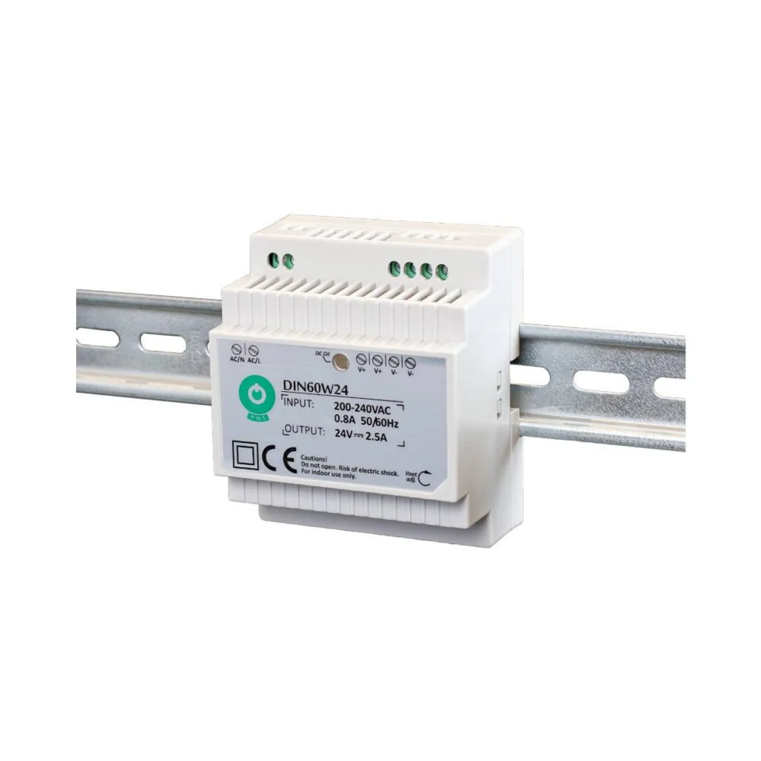 Zasilacz na szynę DIN 60W 24V DIN60W24