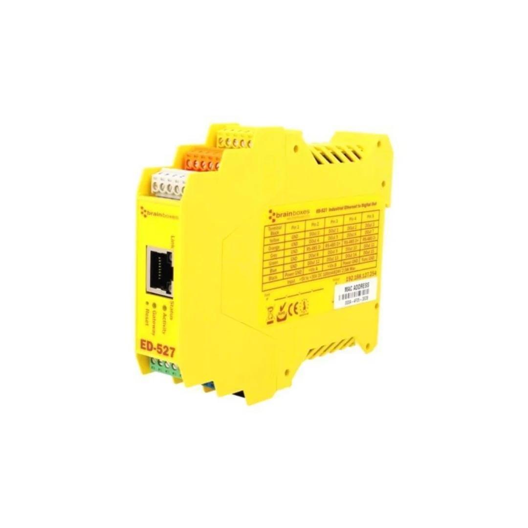 Bramka Modbus, liczba portów: 1, 5÷30VDC, na szynę DIN, Ethernet ED-527