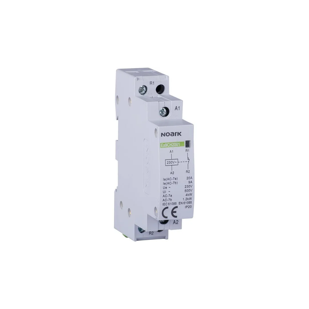 Stycznik modułowy 20A 220/230V 1NC + 1NO Ex9CH20