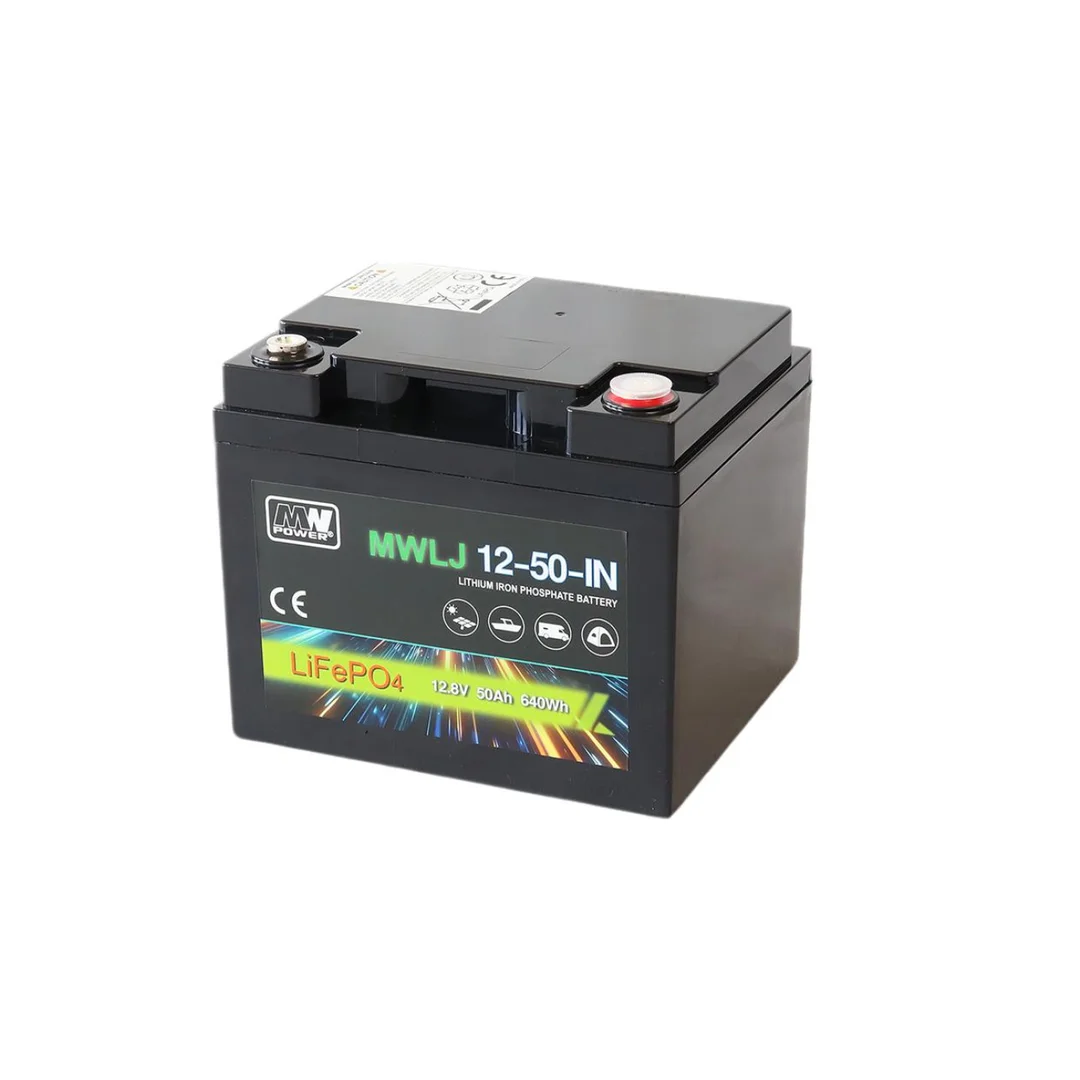 Akumulator LiFePO4 12,8V 50Ah MWLJ 12-50-IN M6