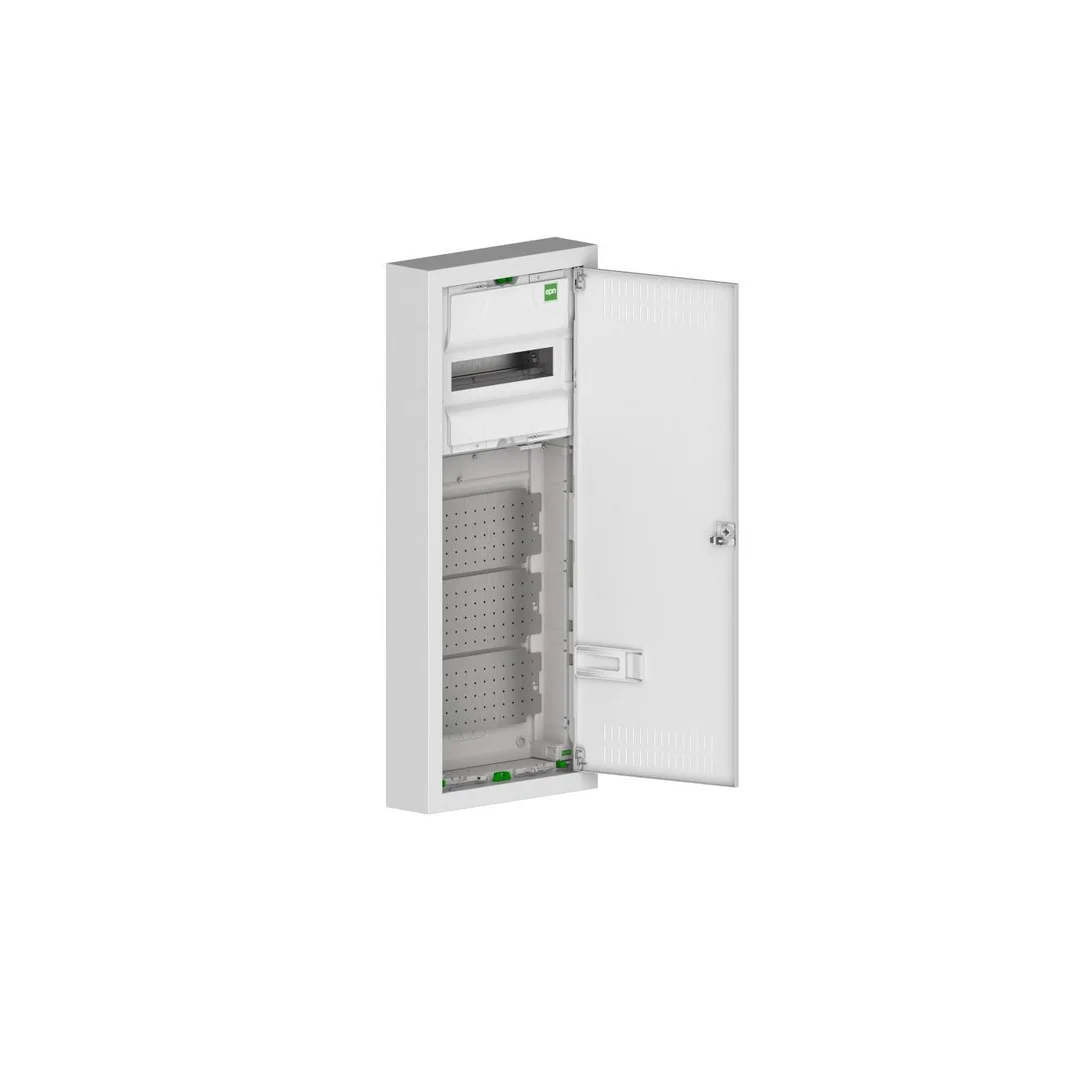 Rozdzielnica modułowa MSF TWIN RN 1x12 (N+PE) + 3X12 natynkowa multimedialna IP30 2015-10