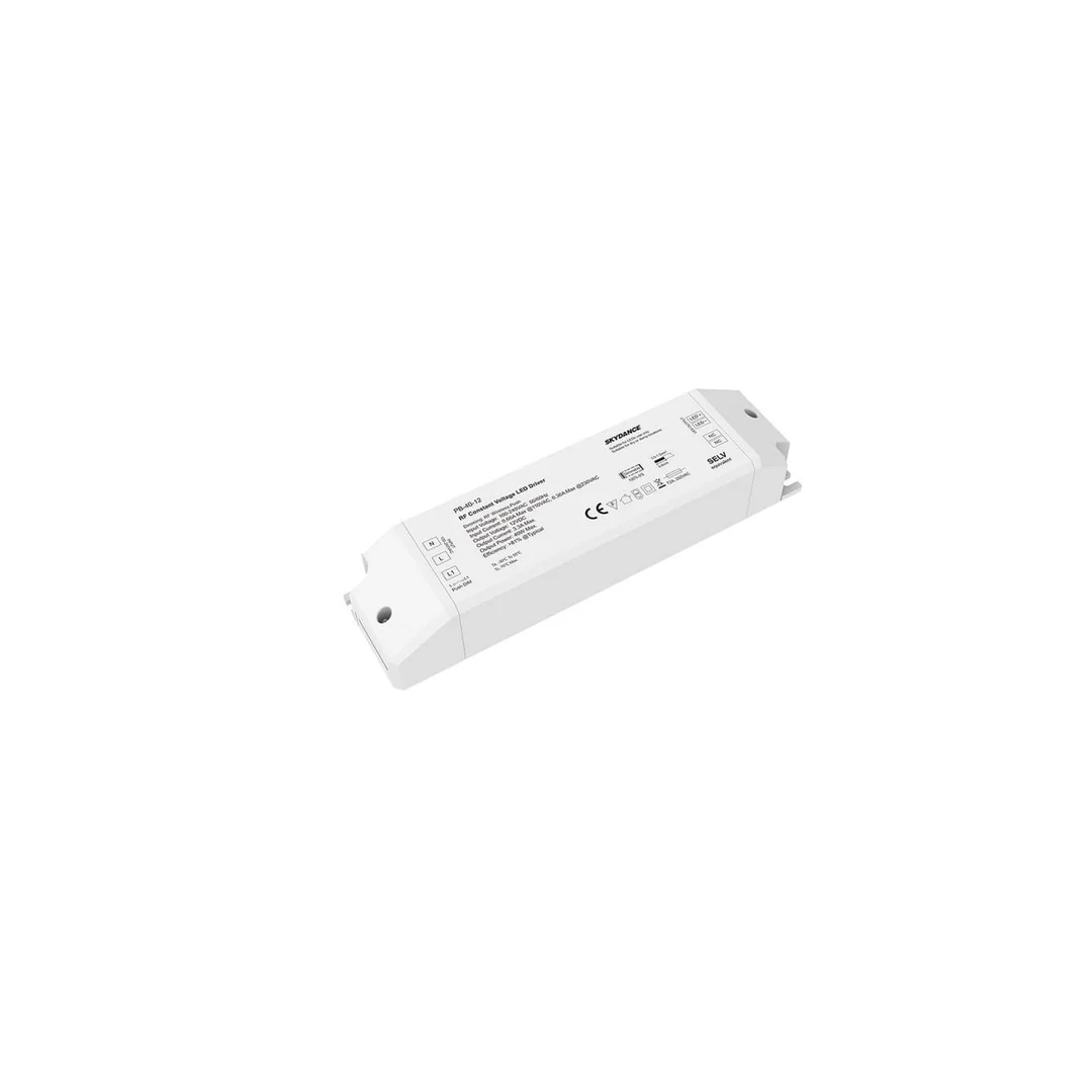 Ściemniacz z zasilaczem napięciowym LED Skydance - 12V 40W - 230V - PB-40-12