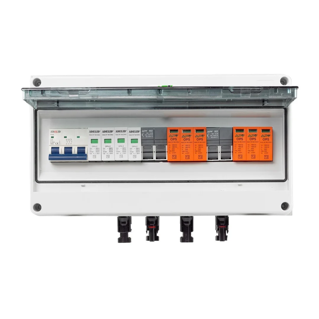 Rozdzielnica PV 1000V DC/AC 2-stringi, 1-rzędowa APV-RPV-2-18