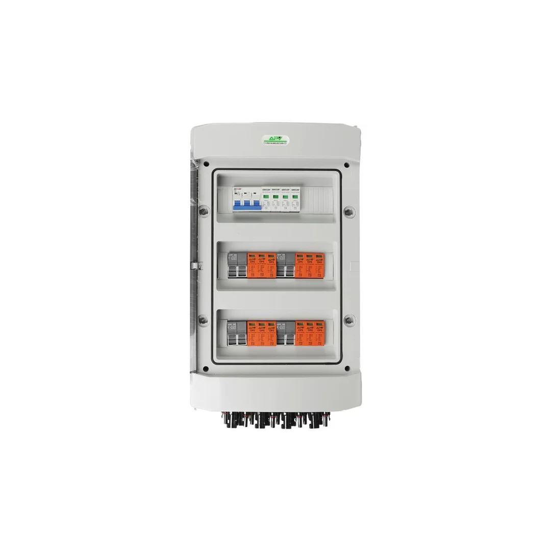 Rozdzielnica PV 1000V DC/AC 4-stringi, 3-rzędowa APV-RPV-4-36