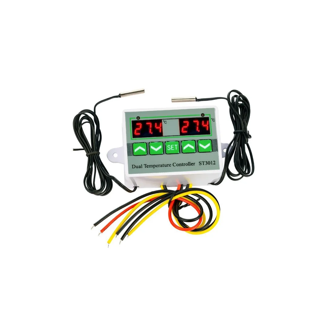 Termostat elektroniczny regulator temperatury sterownik 2w1 1500W 230V