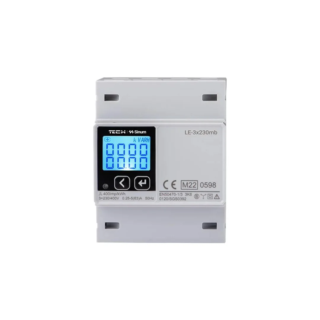 SINUM LE-3x230mb Licznik energii 3-fazowy dwukierunkowy